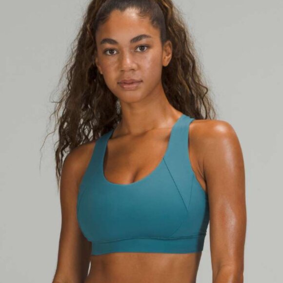 Lululemon Free To Be Elevated Bra *Light Support, DD/E Cup Capture Blue - Picture 1 of 6